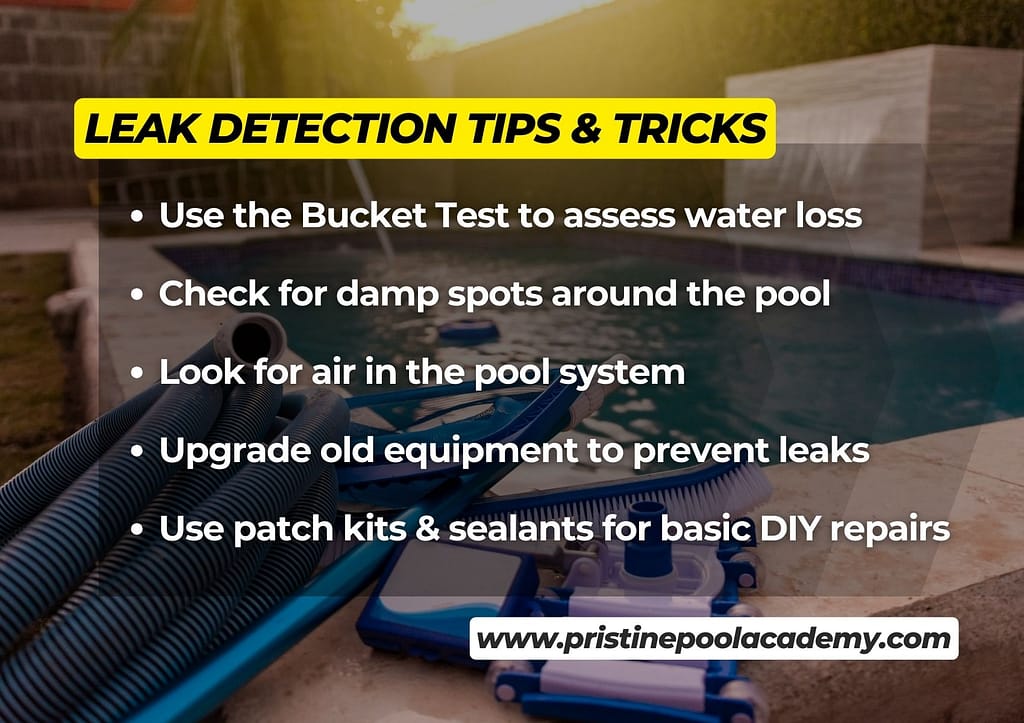 How to Find a Leak in a Pool: A Step-by-Step Guide - Pristine Pool Academy